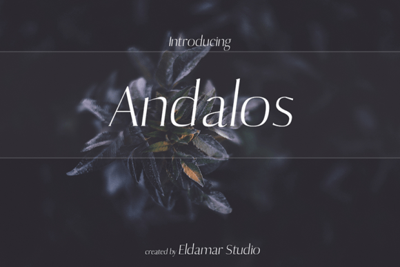 Andalos: A Font That Elevates Editorial Design