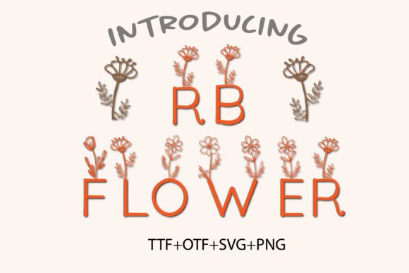 Boost Your Brand with the Perfect Font: Rb Flower