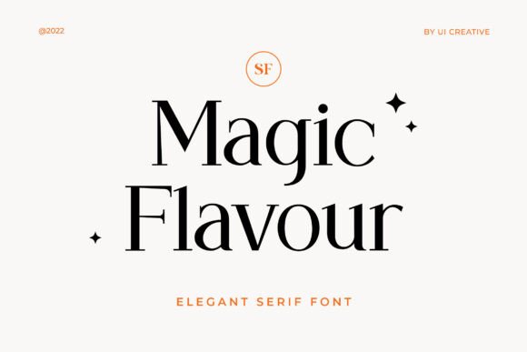 Enhance Your Brand with Magic Flavour Serif Font