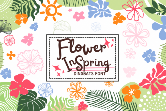Flower in Spring: A Beautiful Font for Handmade Creations