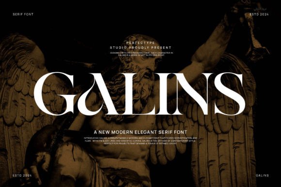 Galins: A Serif Font for Editorial Elegance