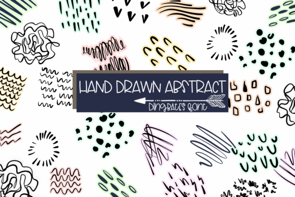 Hand Drawn Abstract: A Font That Elevates Branding