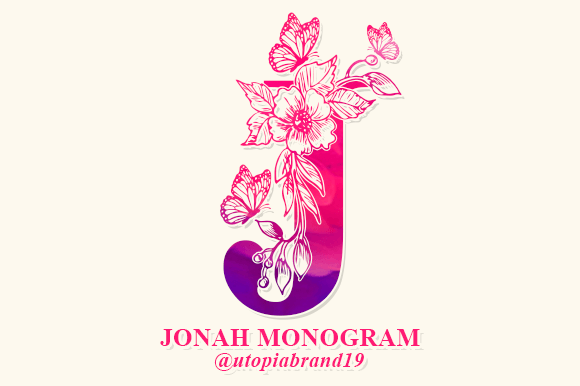 Jonah Monogram: A Decorative Font for Web Design Excellence