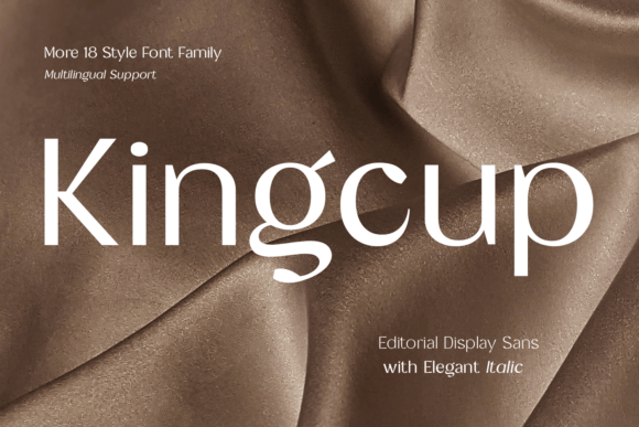 Kingcup: A Versatile Sans Serif for Modern Web Design