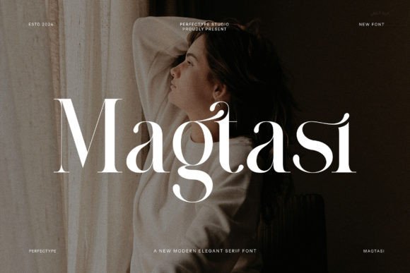 Magtasi: A Serif Font for Crafting with Style and Substance