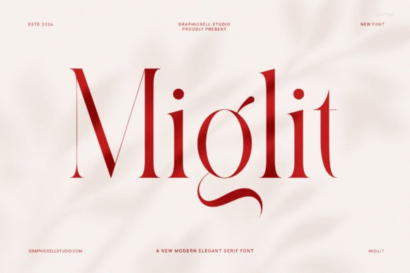 Miglit: A Serif Font That Elevates Digital Branding
