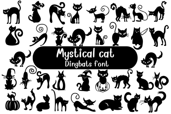 Mystical Cat: A Font That Adds Magic to Every Project