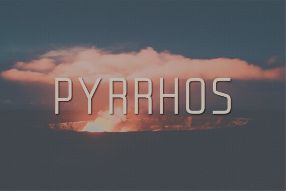 Pyrrhos: A Font That Elevates Branding with Elegance and Versatility