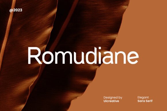 Romudiane: A Font That Elevates Your Brand
