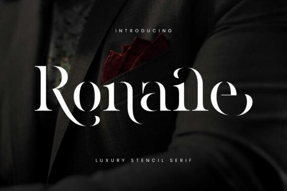 Ronaile: The Serif Font That Elevates Your Craft Projects