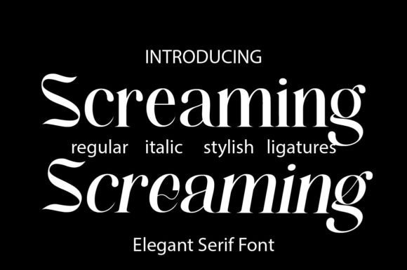 Screaming Font: A Bold Choice for Editorial Design