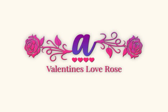 Valentines Love Rose: A Font That Adds Heart to Your Brand