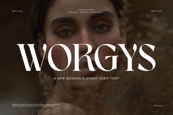 Worgys: A Serif Font for Elegant Craft Projects