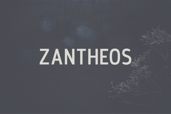 Zantheos: A Font That Elevates Your Brand